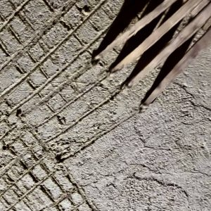 Alternative view of Base Coat Lime Plaster